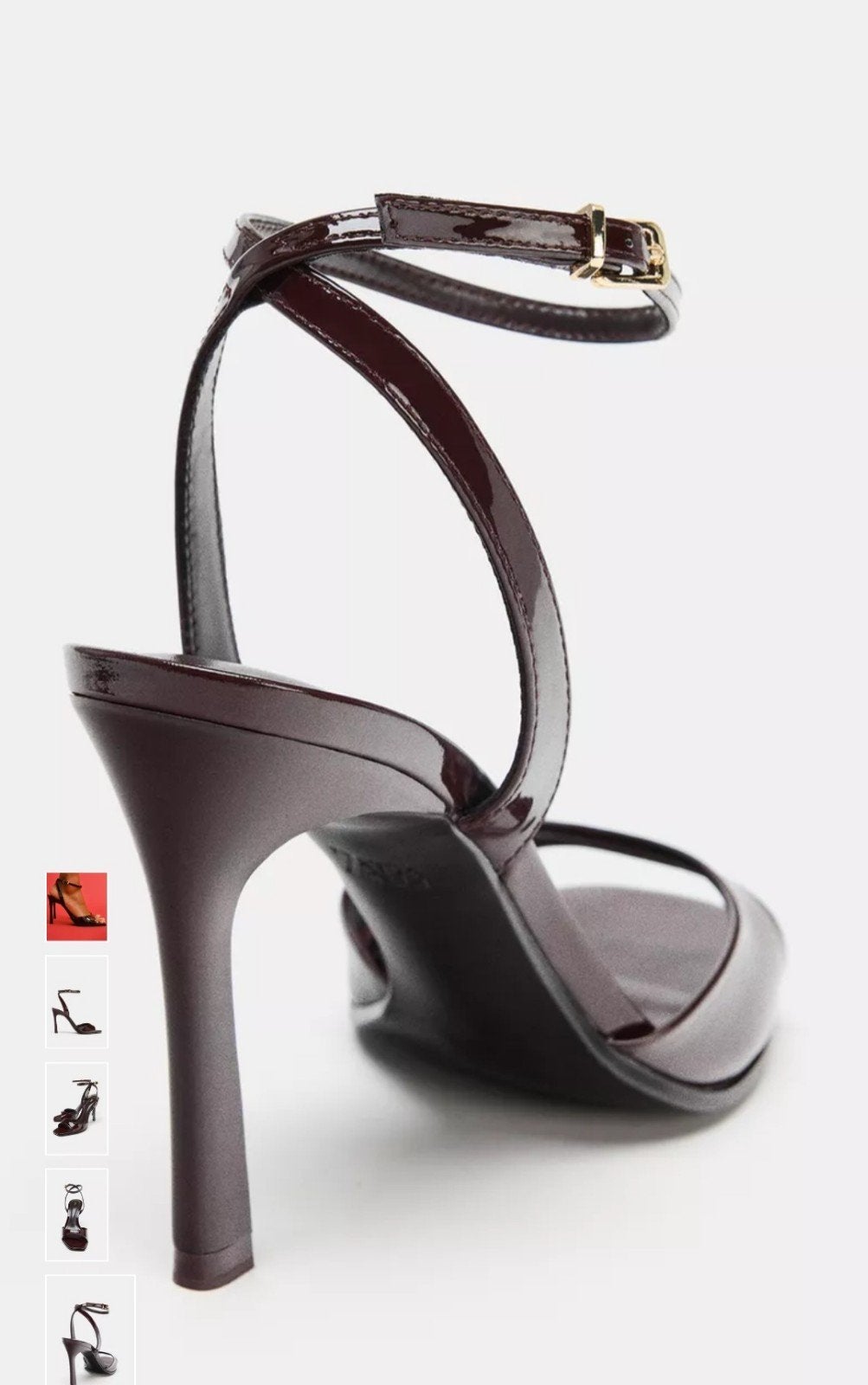 Talon Zara bordeaux Neufs, Enlèvement