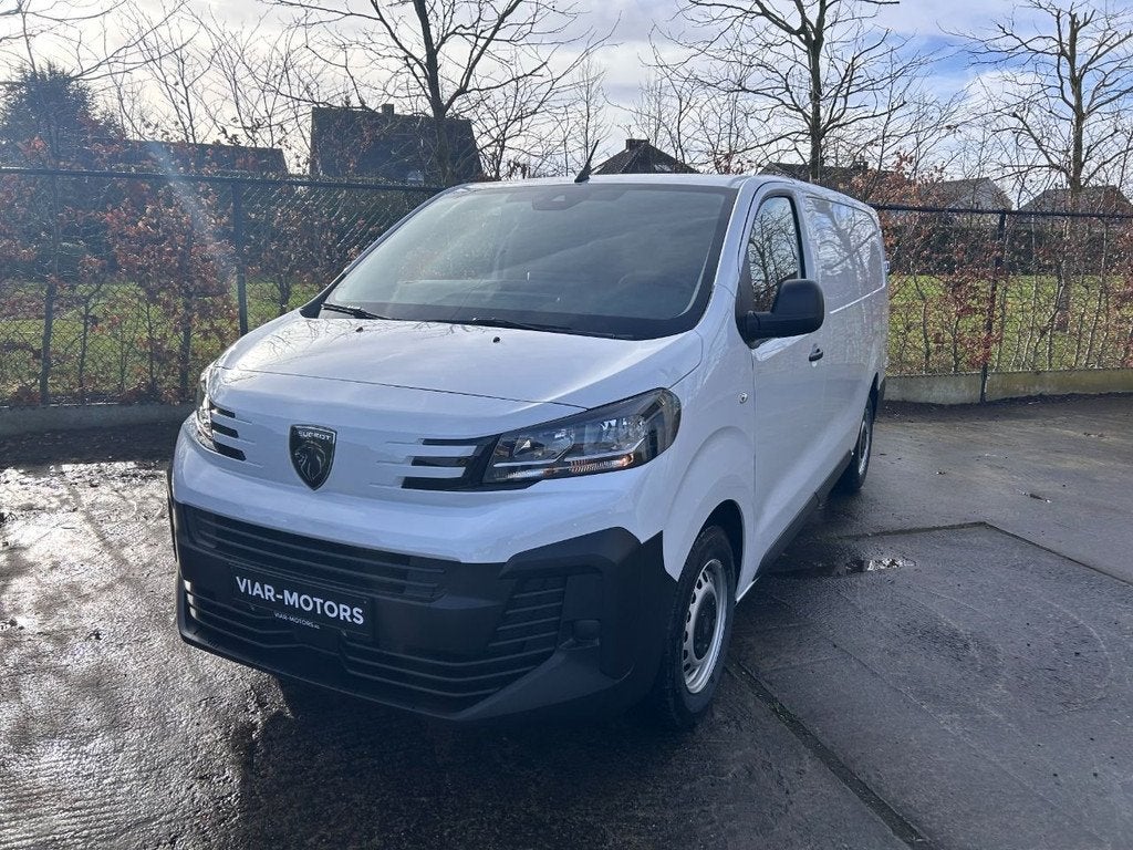 Peugeot Expert Lang-2.0D-144pk-AppleCP-PDC-LaneAssist-Banden, Auto's, Bestelwagens en Lichte vracht, Stof, Euro 6, Bedrijf, Onderhoudsboekje