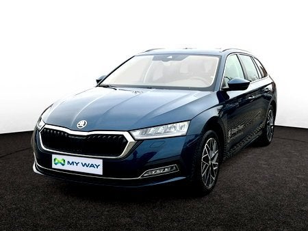 Skoda Octavia Combi 1.0 TSI m-HEV 110pk DSG Camera / el. tre, Auto's, Automaat, Blauw, Break, https://public.car-pass.be/vhr/41a1cace-c21f-462f-a0be-006c68691d25