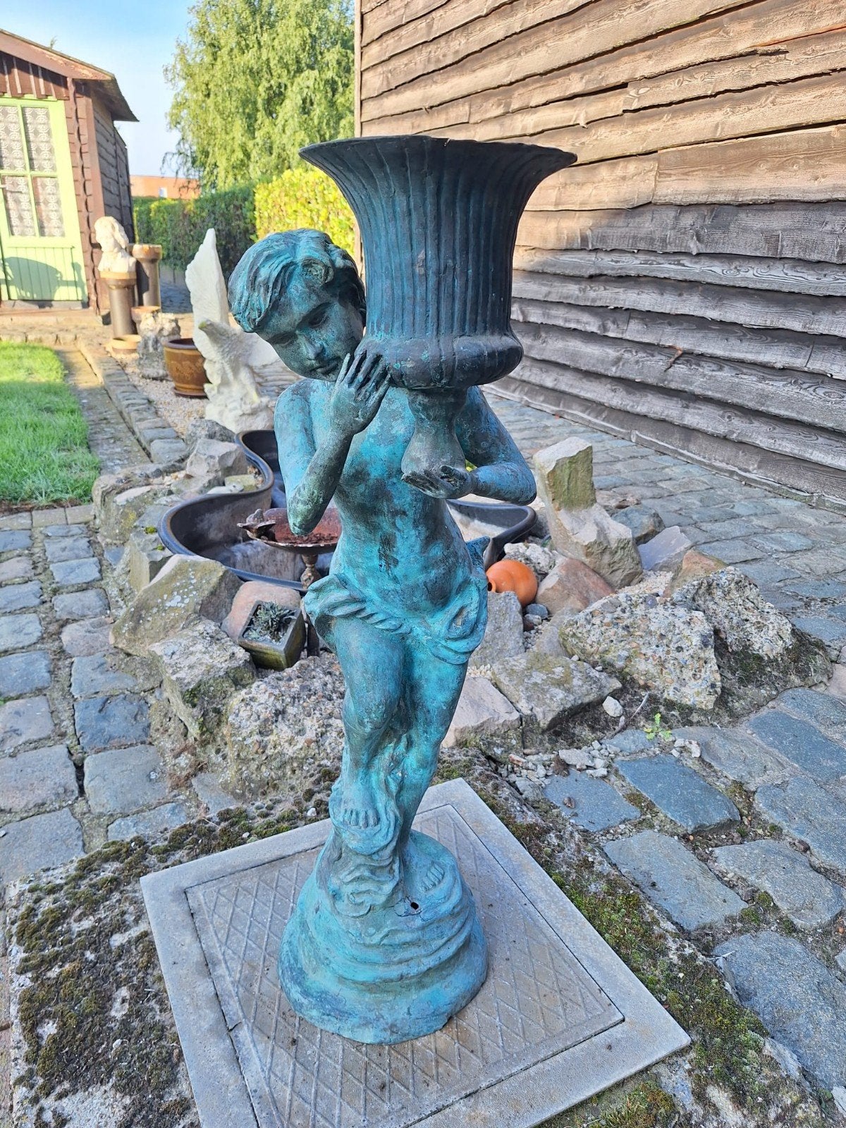 Tuinbeeld " bronslook ", Jardin & Terrasse, Enlèvement
