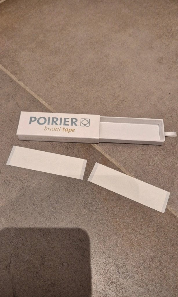 Poirier f01 bridal tape 2 stuks, Kleding | Dames, Overige Dameskleding, Ophalen of Verzenden, Nieuw