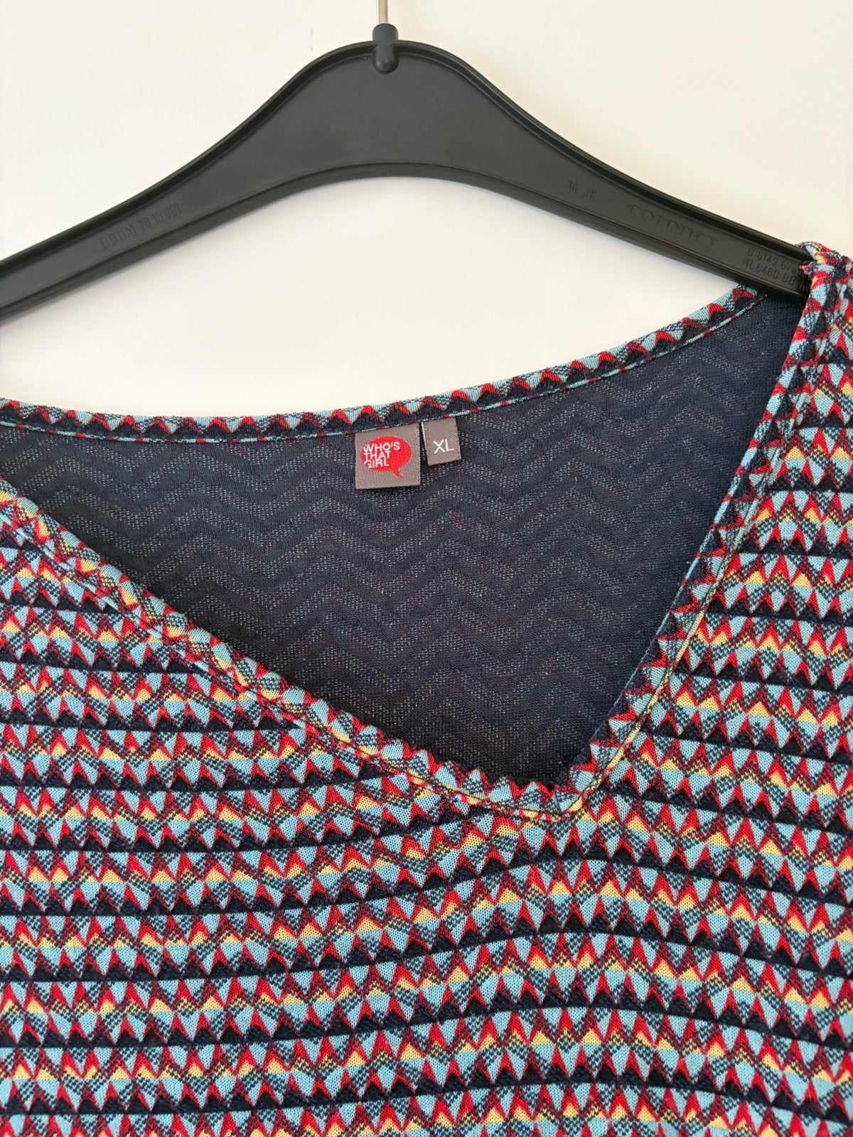Jurk Who's that girl maat XL, Blauw, Maat 46/48 (XL) of groter, Ophalen of Verzenden, Zo goed als nieuw