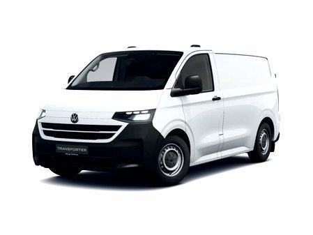 Volkswagen Transporter T7 28 Fou Swb Transporter Bestelwagen, Auto's, Volkswagen, Automaat, Monovolume, Wit, Diesel