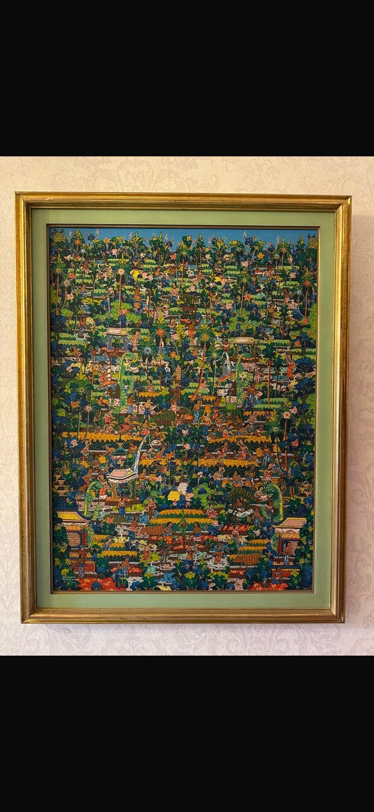 Origineel Balinees schilderij – I Made Karsa, Ophalen