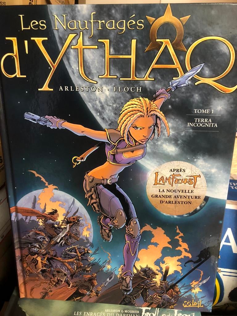 Les naufragés d’ythaq tome 1 EO soleil édition, Livres, Envoi, Comme neuf