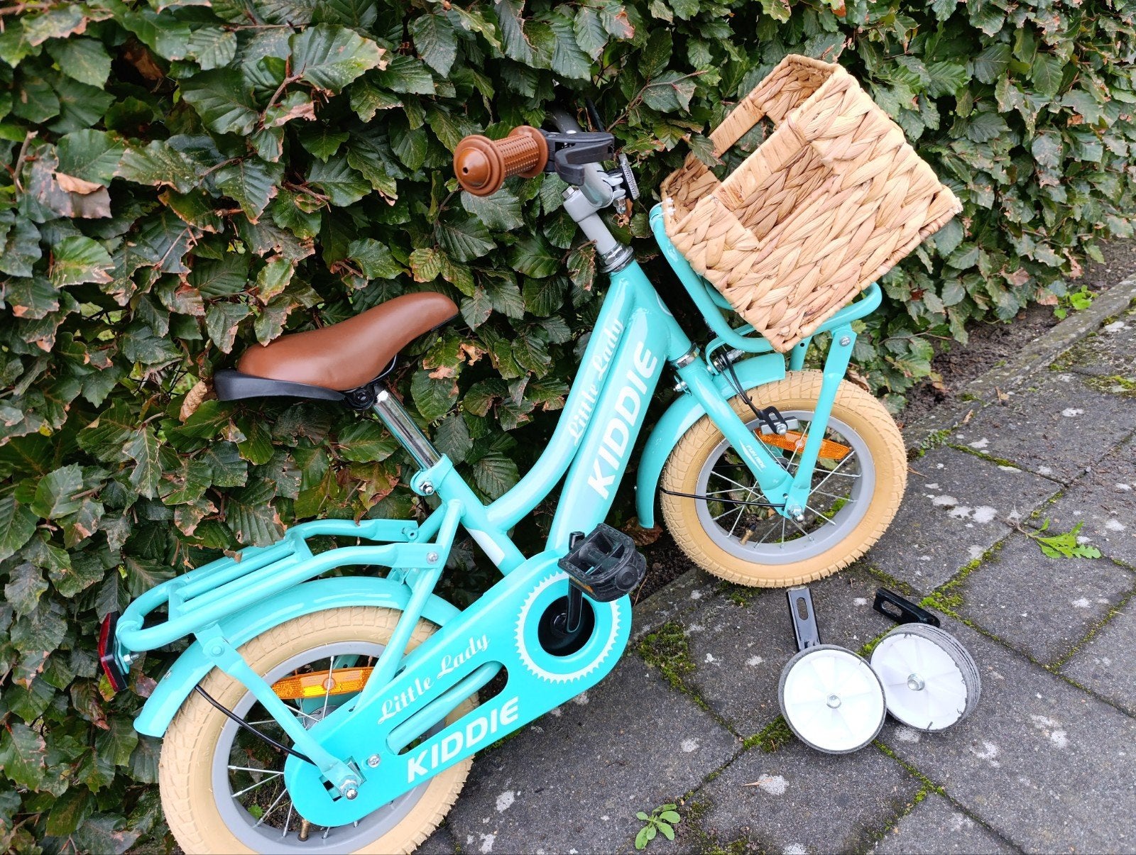 Kinder fiets 12 inch t.e.m. +/- 5jaar, Ophalen, Zijwieltjes, Itek, Minder dan 16 inch