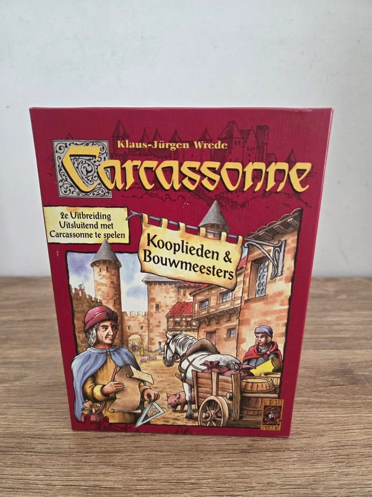 Carcassonne – Kooplieden & Bouwmeesters van 999 Games, Ophalen of Verzenden