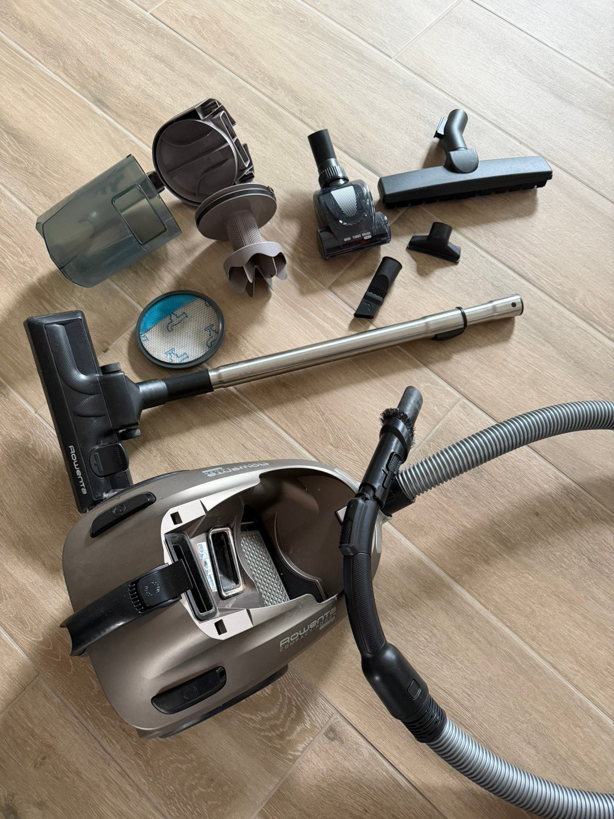 Aspirateur Rowenta Compact Power Cyclonic, Electroménager, Aspirateurs, Utilisé, Rowenta, Enlèvement