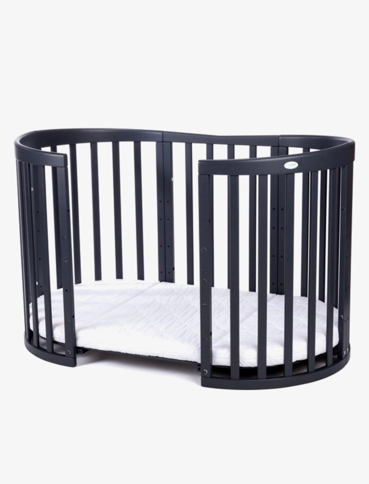 Multifunctioneel OVAAL 7 in 1 babybed/peuterbed incl. matras, Kinderen en Baby's, Ophalen of Verzenden, Zo goed als nieuw