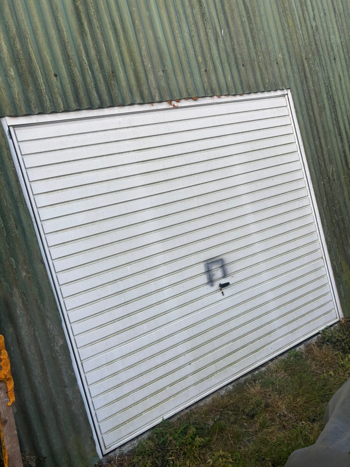 Garagepoort gratis, Ophalen, Zo goed als nieuw