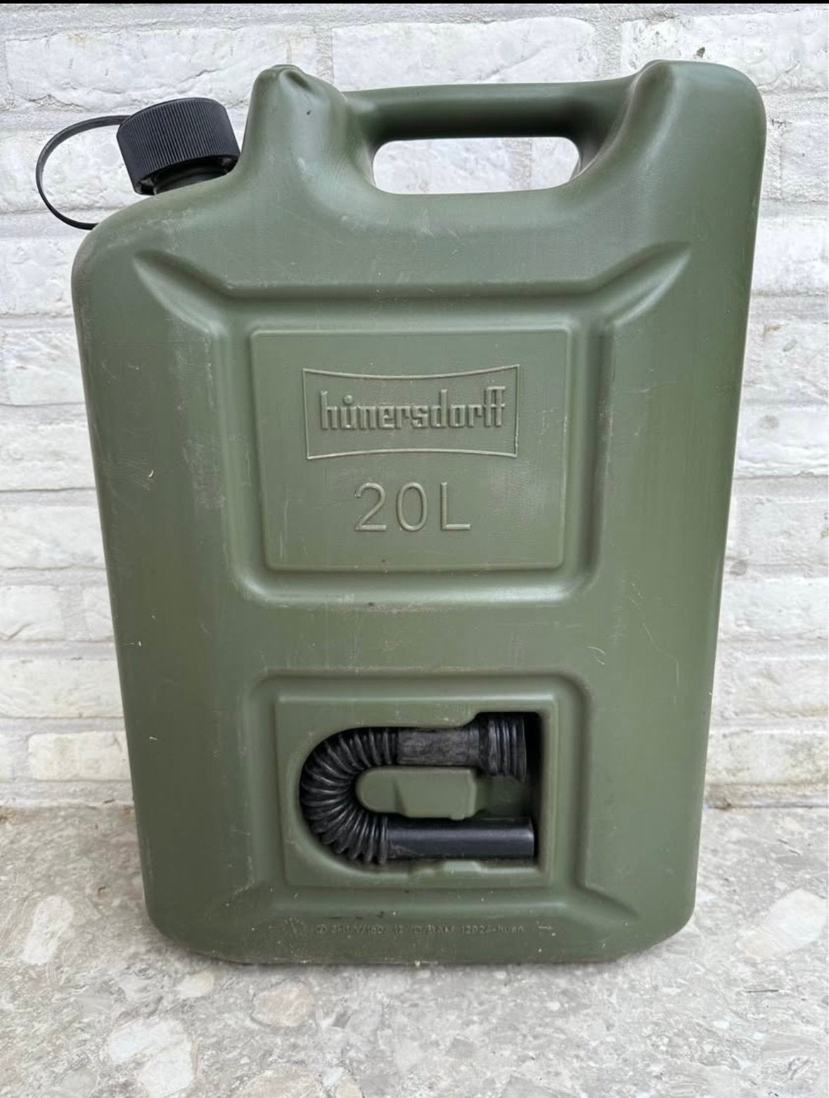 Hünersdorff Jerrycan 20 Liter, Enlèvement, Utilisé