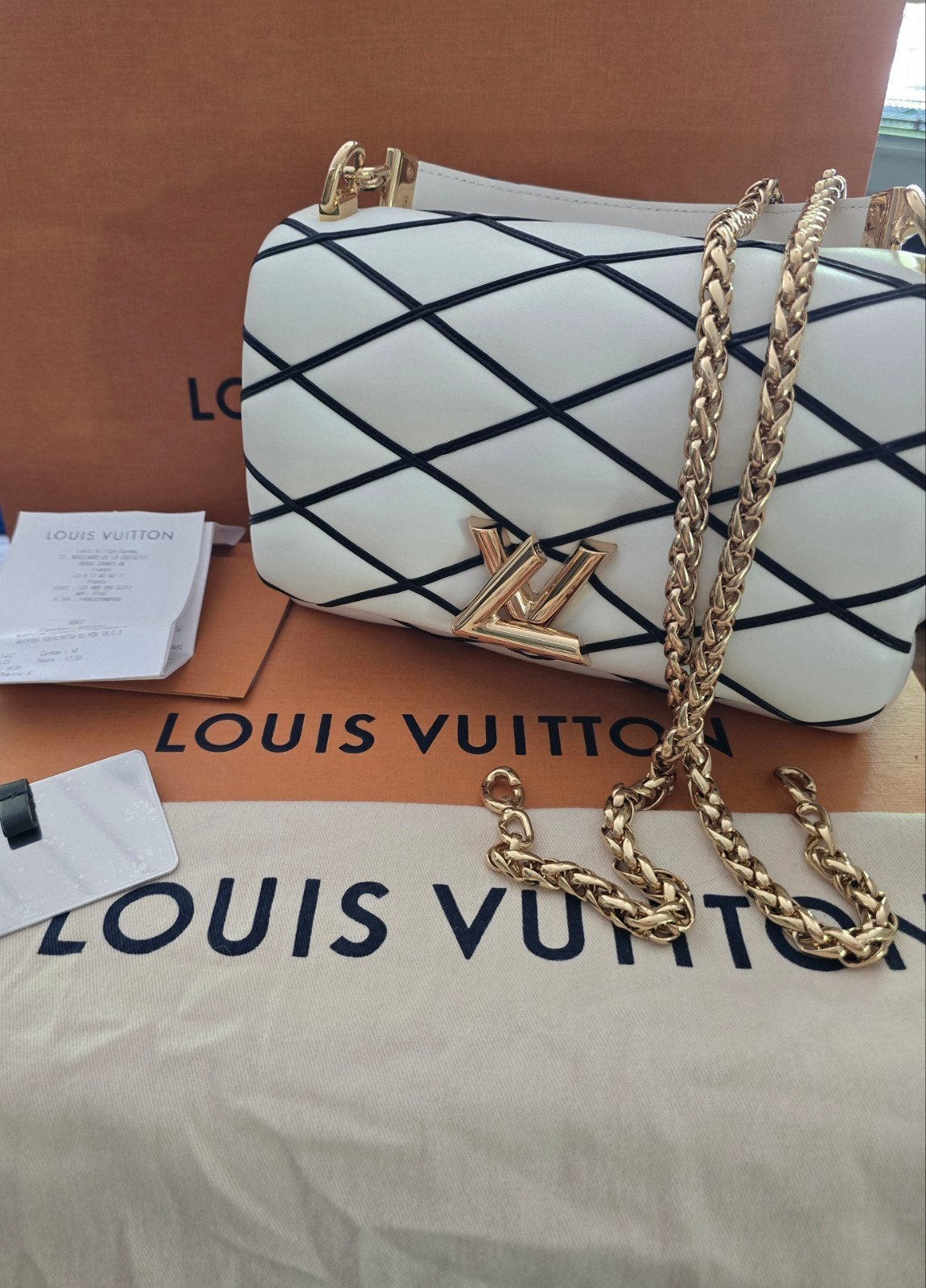 Louis Vuitton GO-14 PM Blanc – Full Set, Handtassen en Accessoires, Tassen | Damestassen, Ophalen