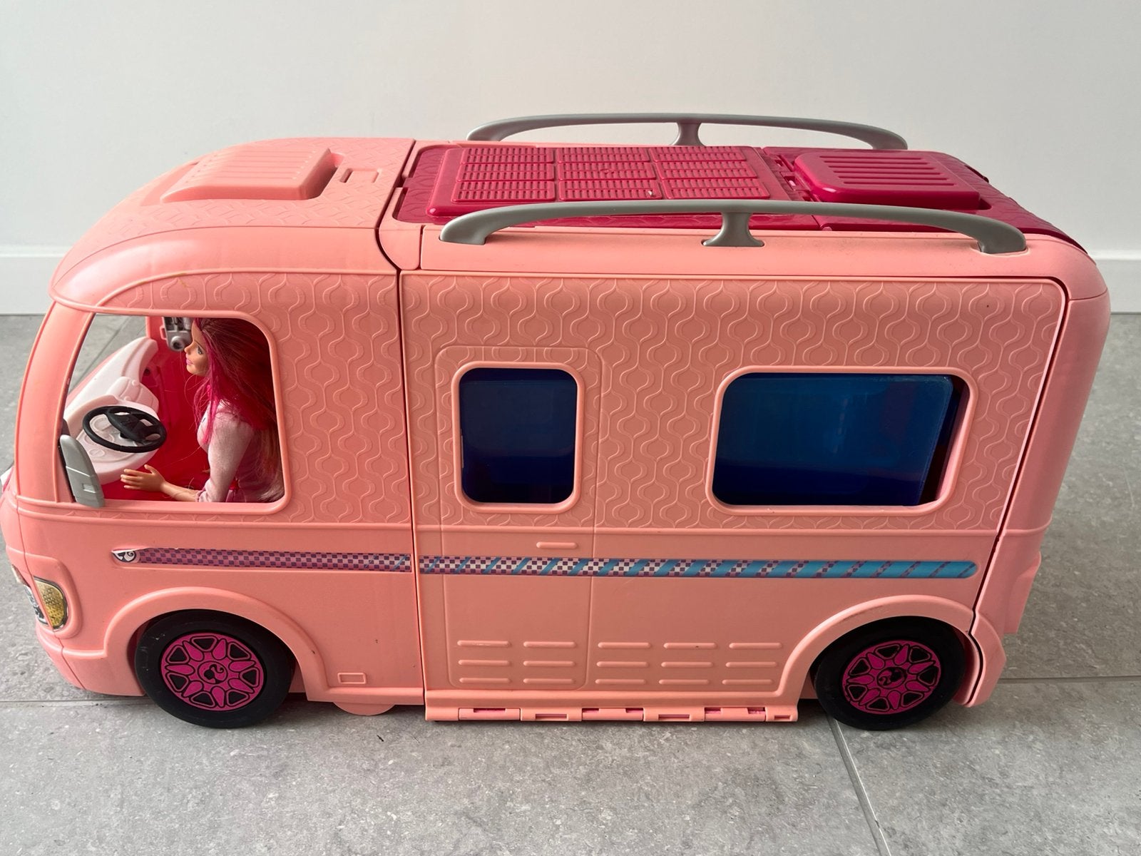 Barbie combi-pakket, Ophalen, Gebruikt
