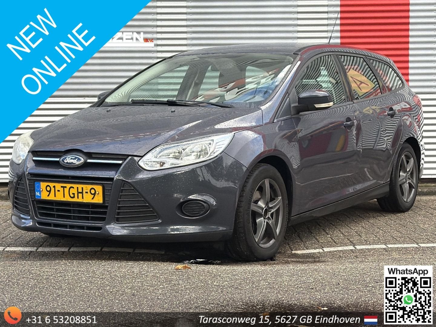 Ford Focus Wagon 1.6 TDCI Lease Trend | Cruise | Airco | Nav, Auto's, Focus, 109 g/km, Bedrijf, Parkeersensor