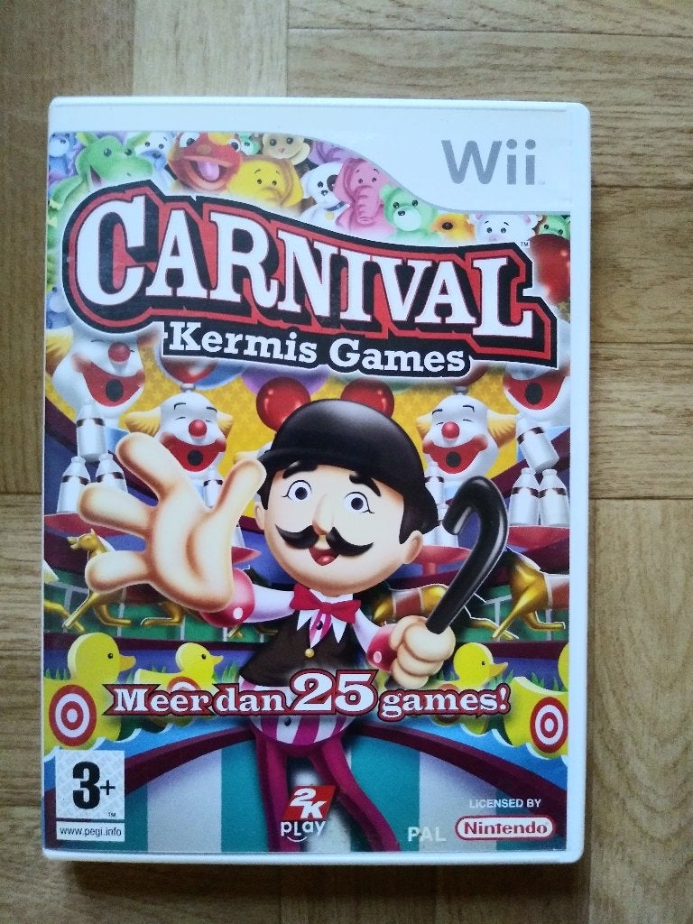 Carnival Kermis Games, voor de Wii, Puzzel en Educatief, Ophalen of Verzenden, Zo goed als nieuw, Eén computer