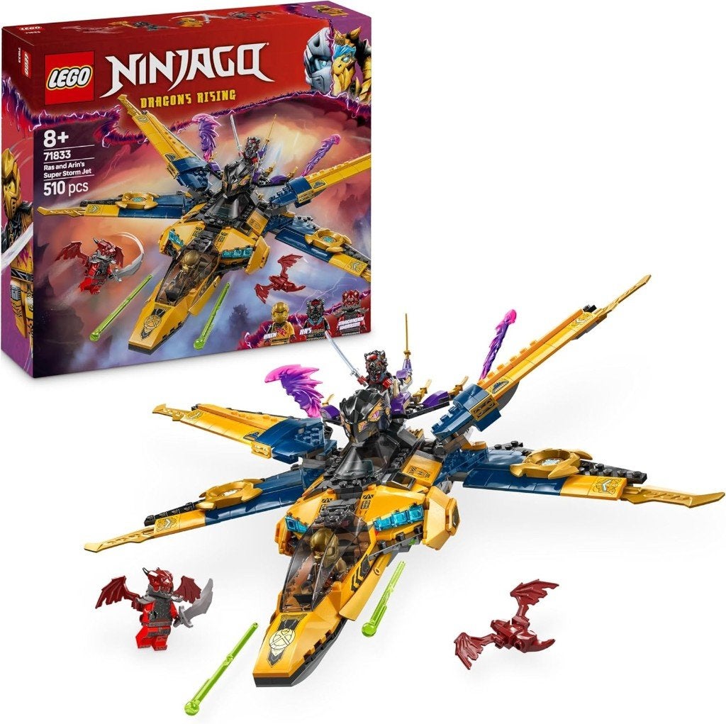 Neuf - Lego Le super avion tempête de Ras et Arin (71833), Neuf, Enlèvement ou Envoi, Lego, Ensemble complet