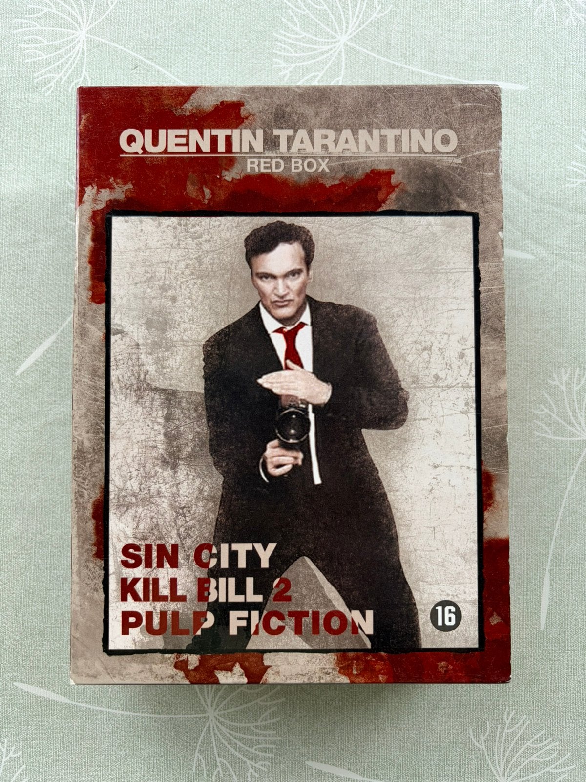 3 DVD Quentin Tarantino Red Box, Boxset, Vanaf 9 jaar, Actie, Ophalen of Verzenden