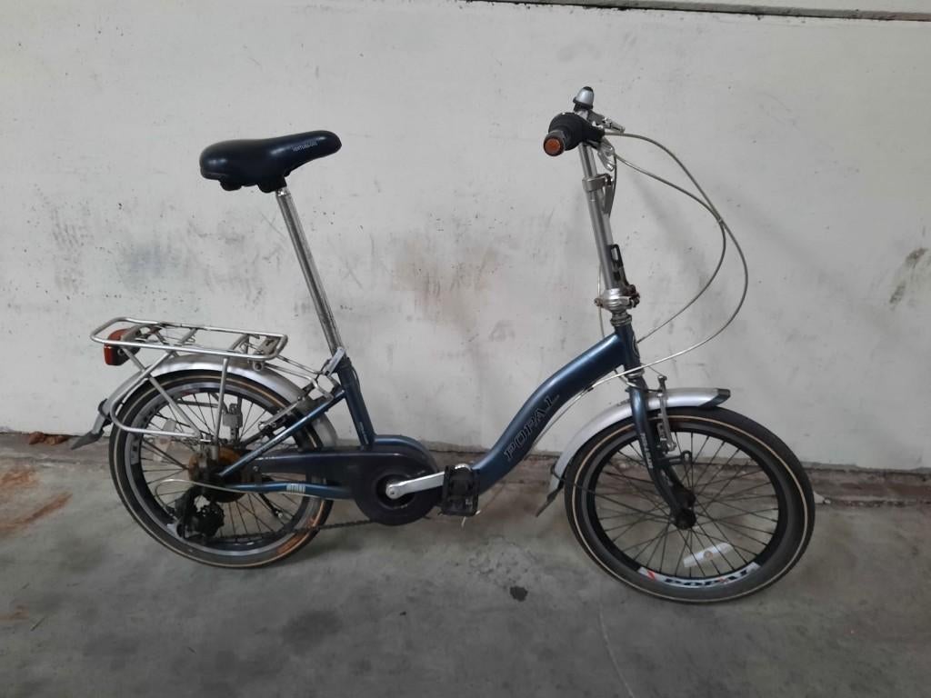 Popal Lage instap Vouwfiets 20 inch, Fietsen en Brommers, Fietsen | Vouwfietsen, Gebruikt, Overige merken, 20 inch of meer, Versnellingen