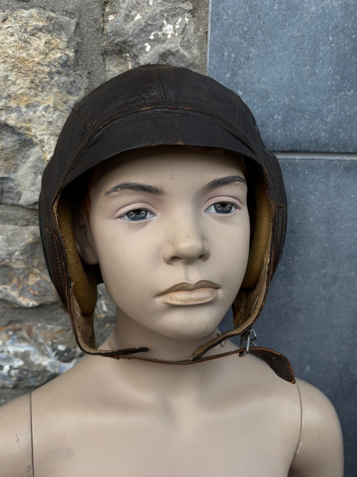 bonnet de vol US AAF type A-II Taille Medium, Collections, Objets militaires | Seconde Guerre mondiale, Enlèvement ou Envoi