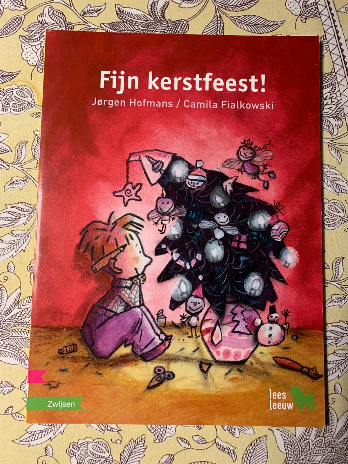 Fijn kerstfeest! Leesleeuw, Enlèvement