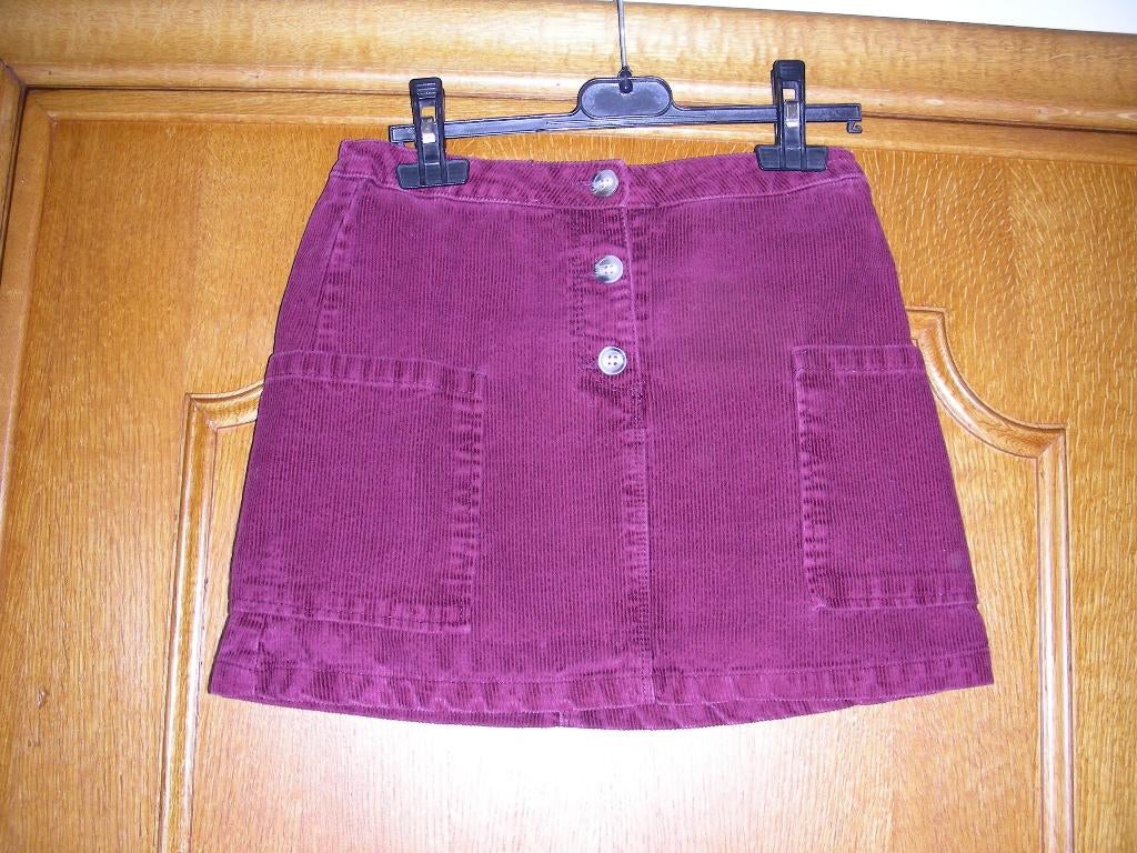 Bordeaux velours rokje, Zara Kids, maat 152, 11/12 jaar, Kinderen en Baby's, Kinderkleding | Maat 152, Meisje, Ophalen of Verzenden