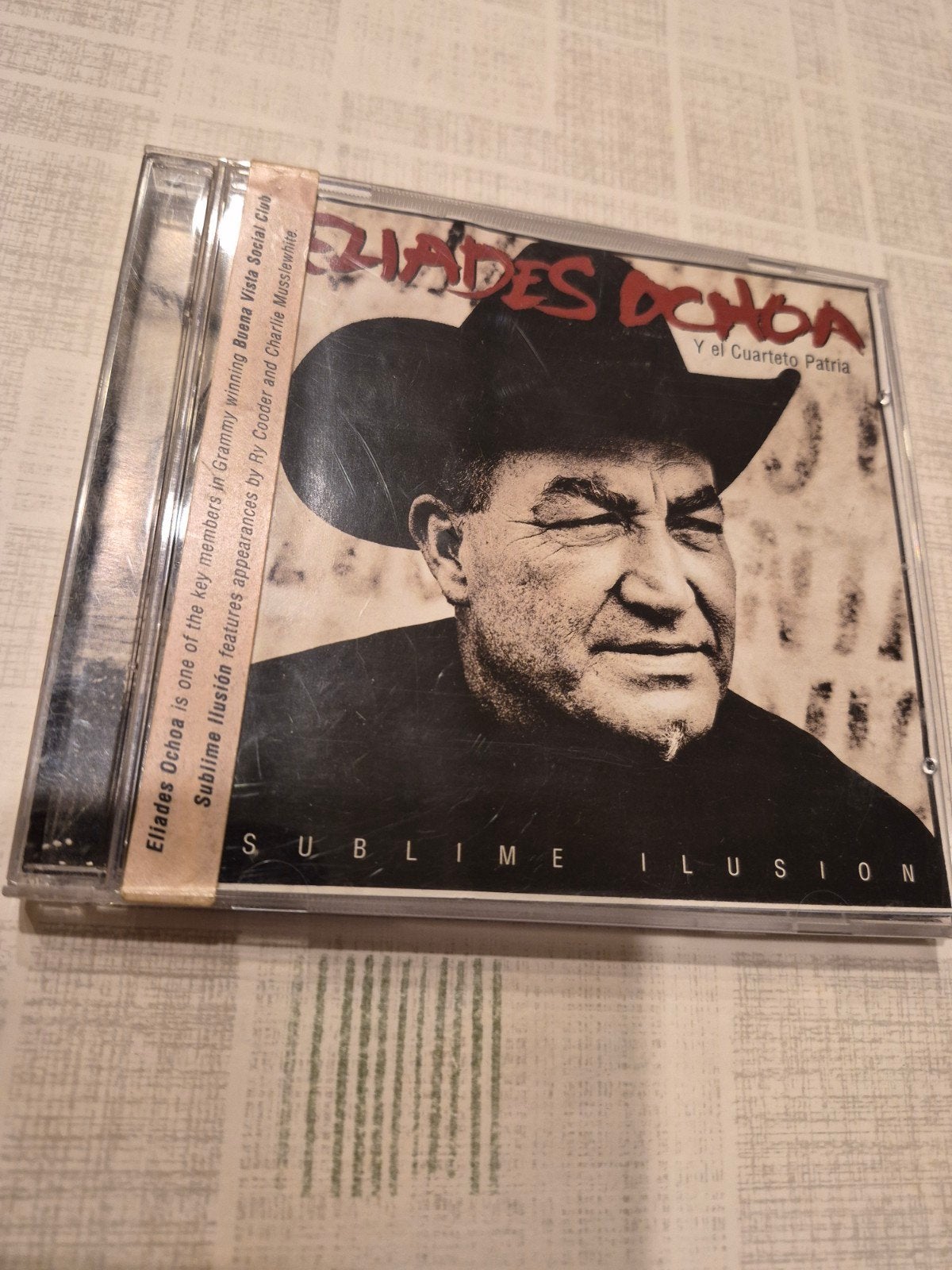 Eliades Ochoa ; Sublime Ilusion cd, Cd's en Dvd's, Cd's | Latin en Salsa, Ophalen of Verzenden, Bolero