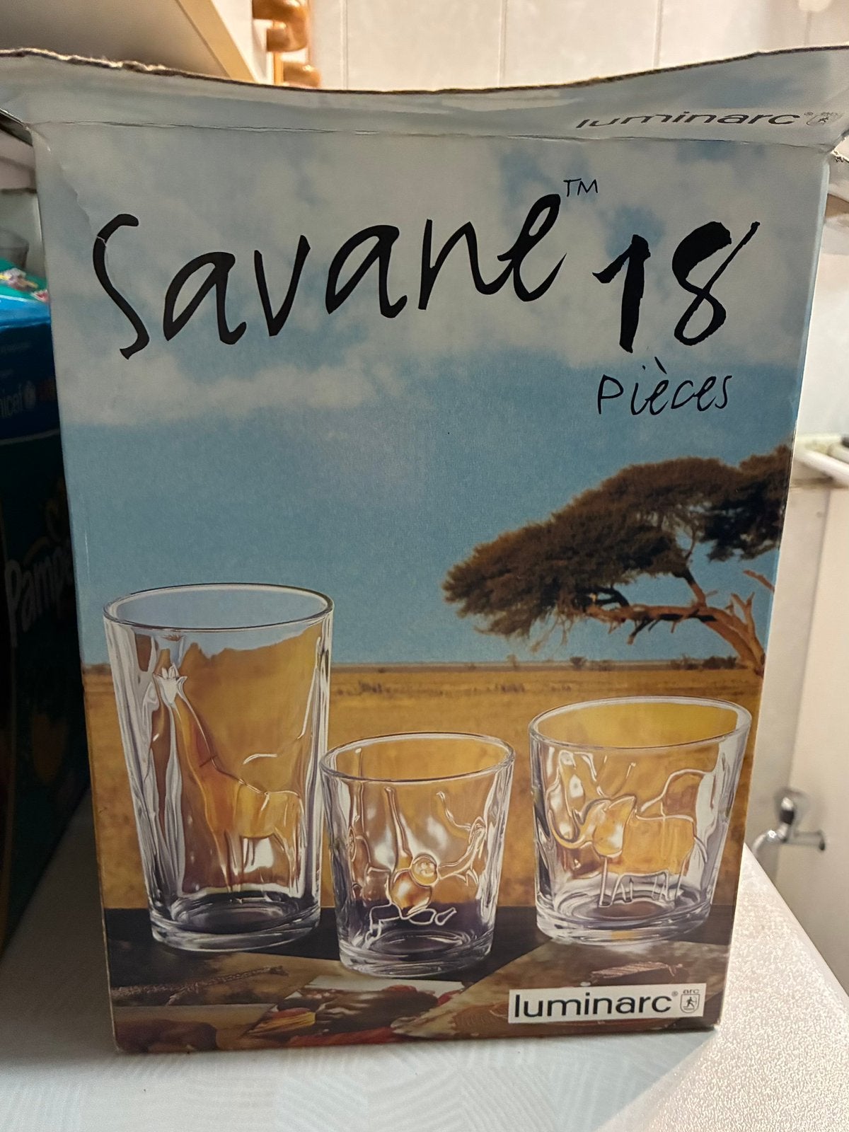 Luminarc Savane glasservies / 18 stuks, Ophalen, Nieuw