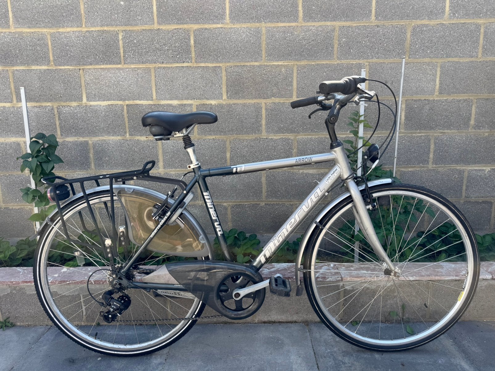 28 inch stadsfiets in zeer goede staat, Fietsen en Brommers, Fietsen | Heren | Herenfietsen, Ophalen, Gebruikt