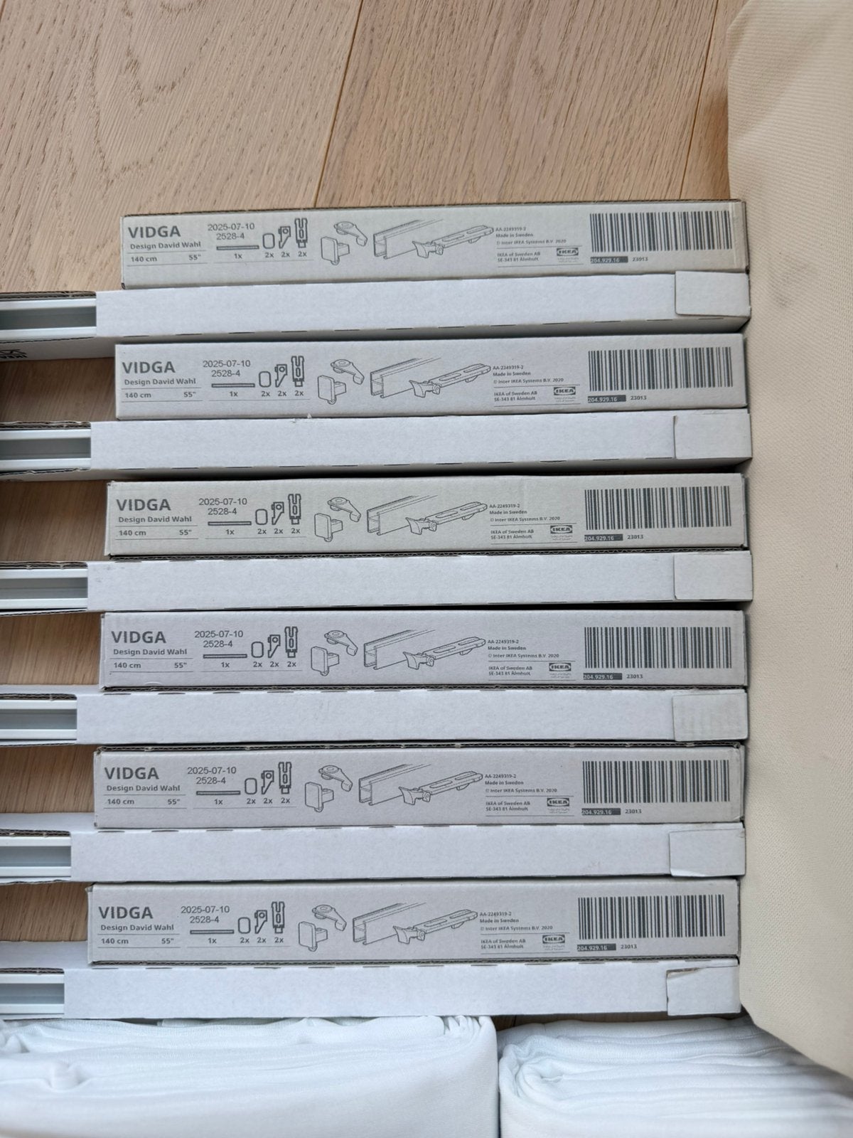 Nieuwe set ikea gordijnen, 300 cm, Duo rolgordijn, Nieuw, Ophalen of Verzenden