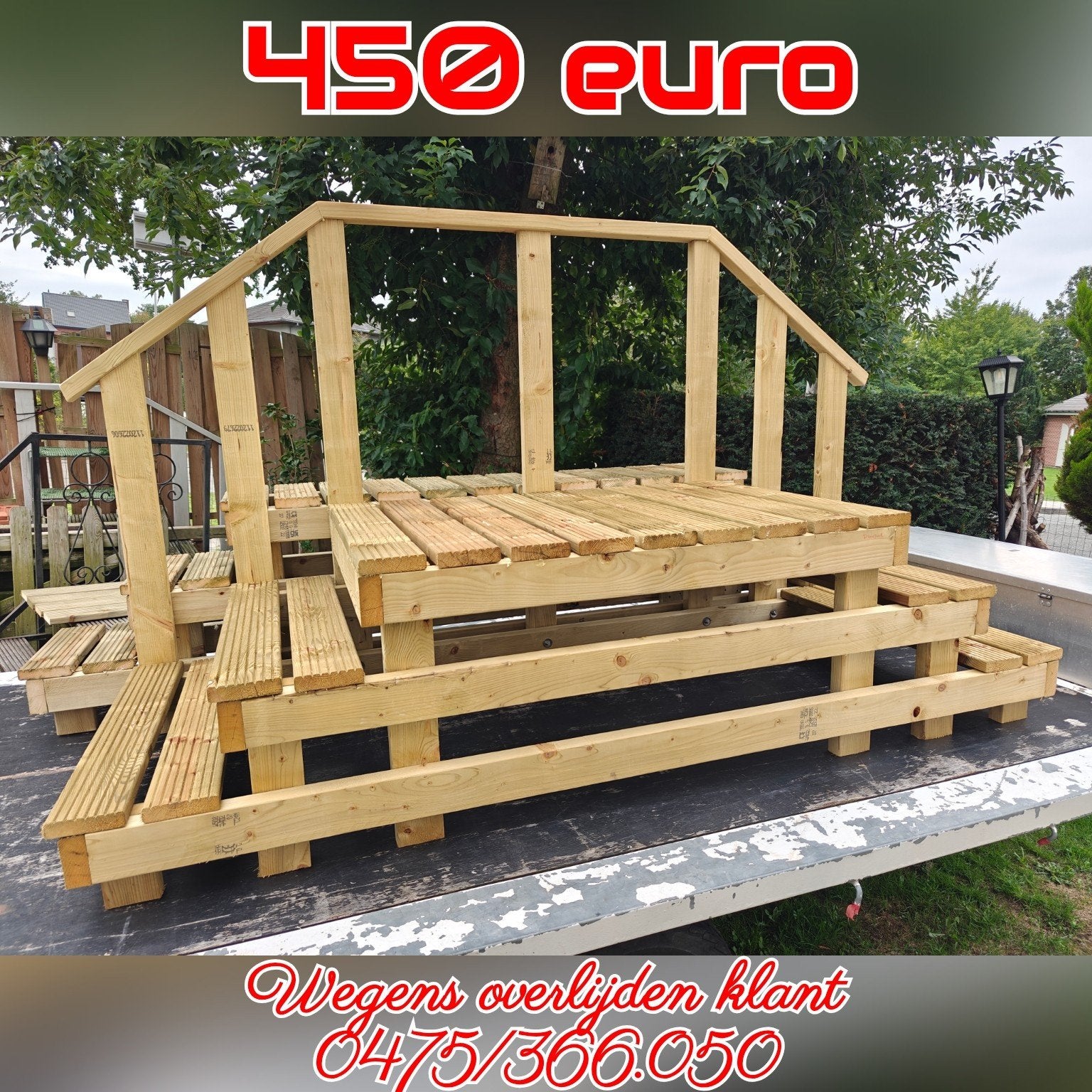 Nieuwe trap voor caravan, Ophalen of Verzenden
