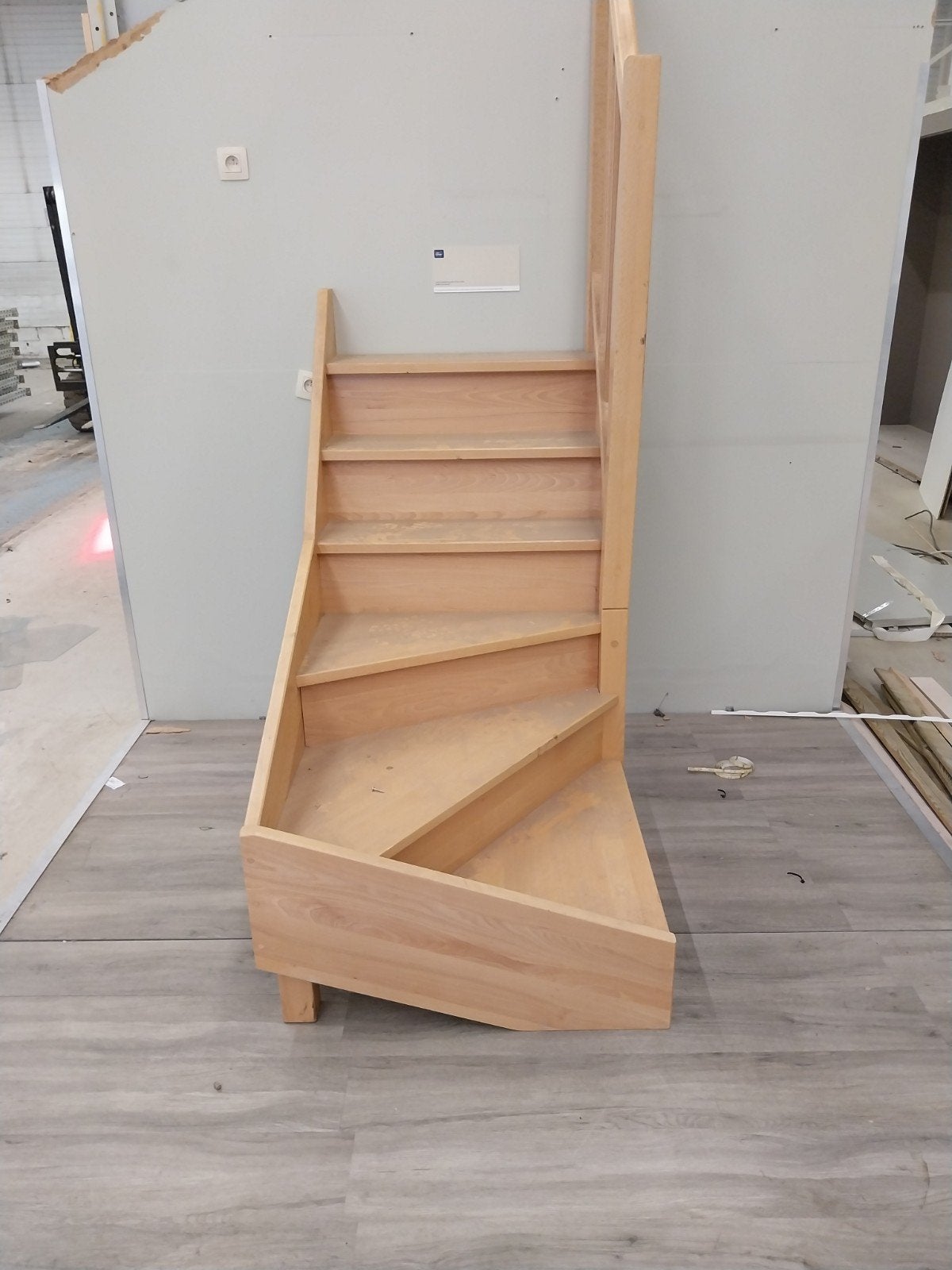 houten trap, Enlèvement, Escalier