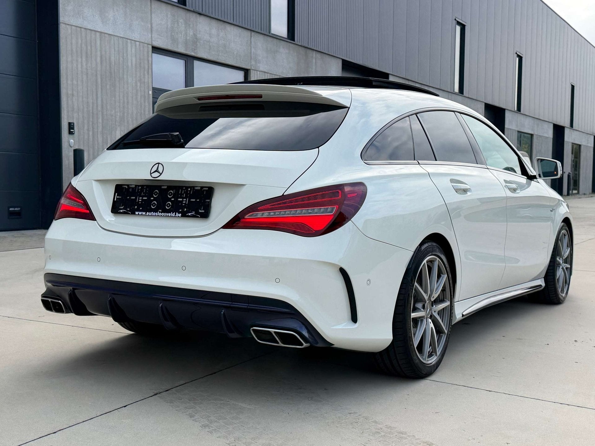 Mercedes-Benz CLA 45 AMG 4-Matic - 381pk - PANO - CAM - ACC, Autos, Volant multifonction, CLA, Achat, https://public.car-pass.be/vhr/5bceff1b-6d96-4c03-9af7-6f0f837d03db