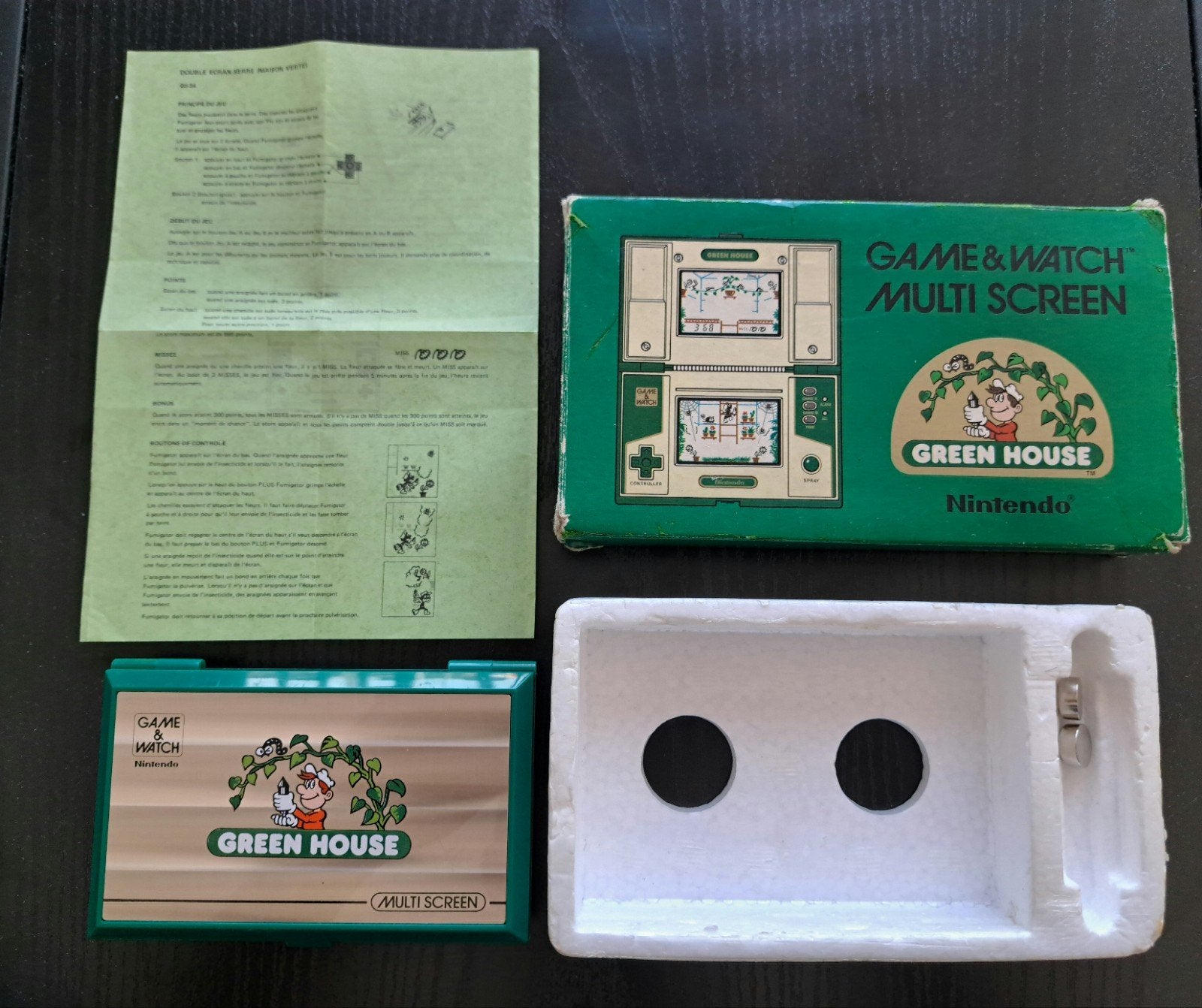 Nintendo :Game and watch: Greenhouse, Games en Spelcomputers, Spelcomputers | Overige, Ophalen of Verzenden, Nintendo, Gebruikt