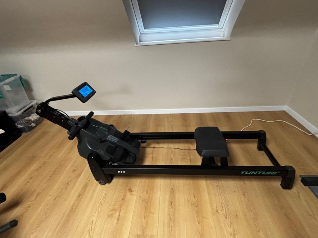 Tunturi R60 roeiemachine roeier met bluetooth, Ophalen, Gebruikt, Benen, Roeitrainer