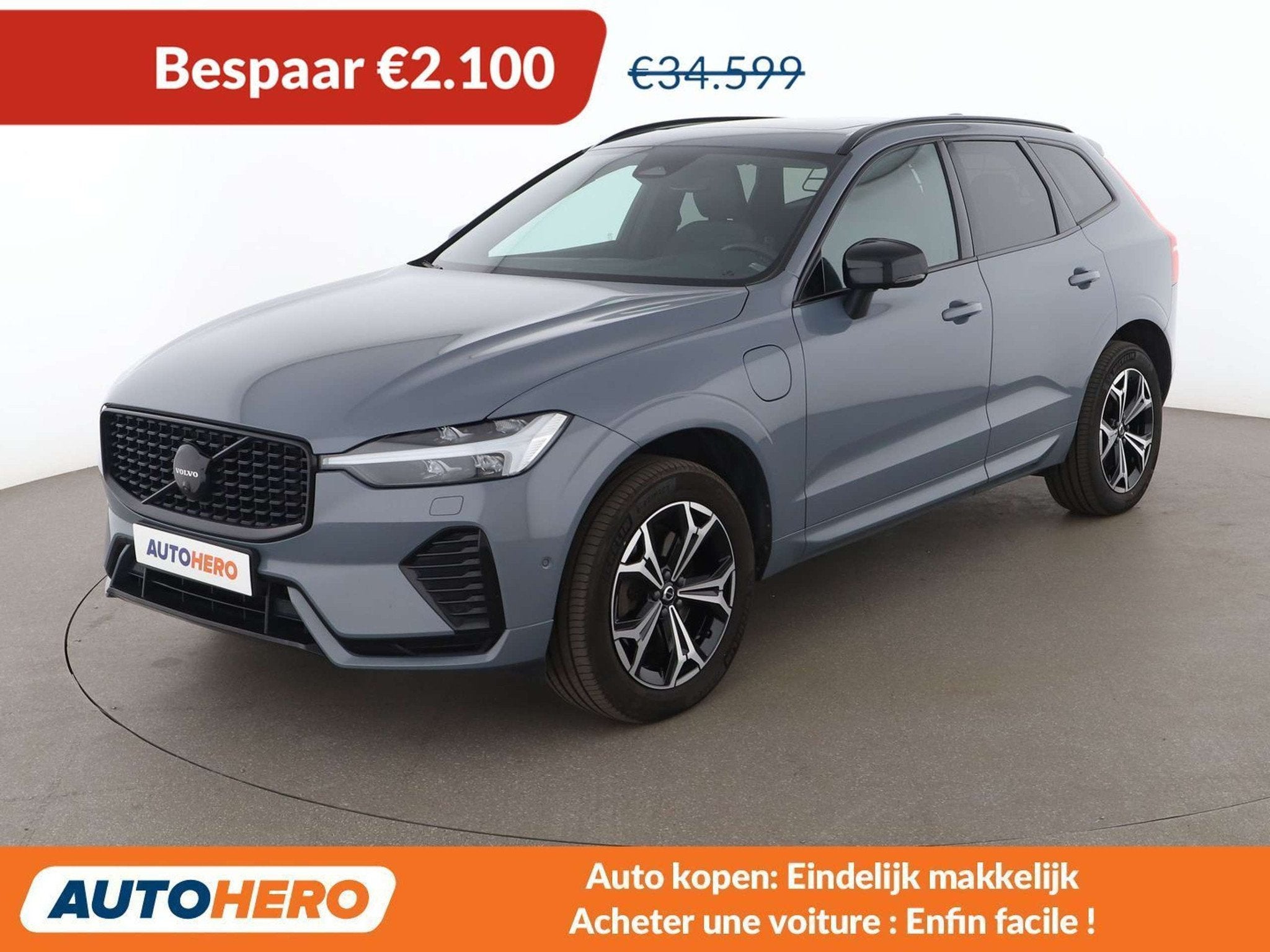 Volvo XC60 2.0 T6 Recharge Plug-in Hybrid Plus Dark AWD, Autos, Argent ou Gris, Achat, Euro 6, https://public.car-pass.be/vhr/d47834e9-6896-4ebd-a7eb-92992c1fe9c1