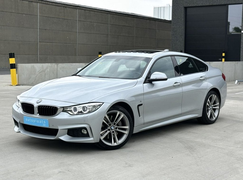 BMW 440i Gran Coupe M Pakket Shadow Line xDrive 327pk, Autos, Cuir, Argent ou Gris, Achat, 1800 kg