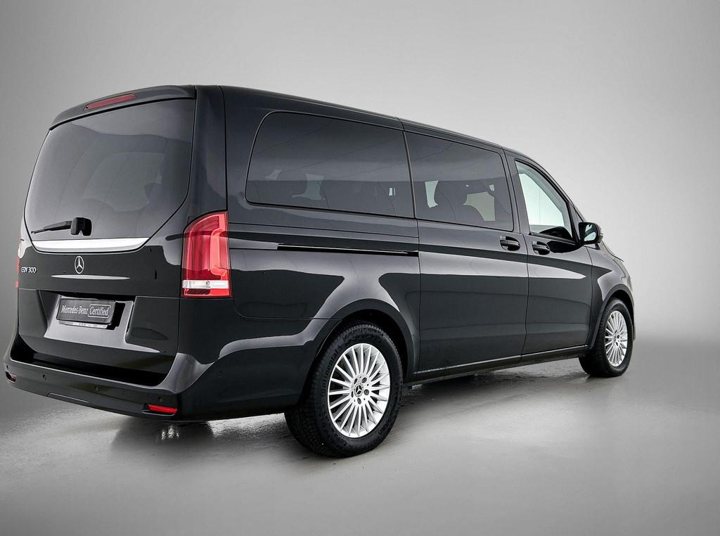 Mercedes-Benz EQV-Klasse 300 L2 Dodehoekassistent | 360° Ca, Auto's, Gebruikt, 355 km, Zwart, 150 kW