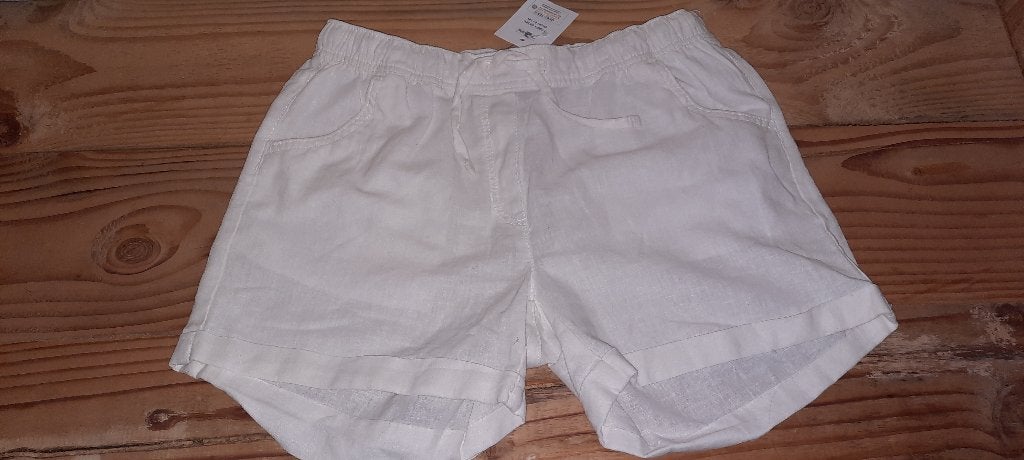 Mooie nieuwe short maat 36, Kleding | Dames, Broeken en Pantalons, Kort, Wit, Nieuw, Ophalen of Verzenden