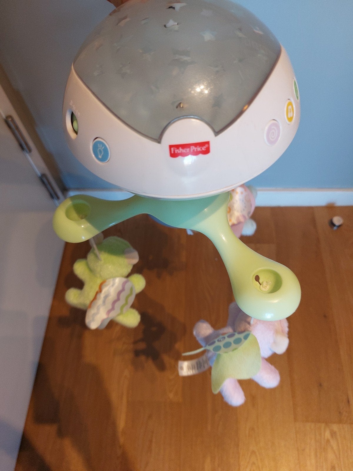 Fisher-Price Butterfly Sweet Dreams mobiel, Kinderen en Baby's, Ophalen, Zo goed als nieuw, Mobiel, Met licht