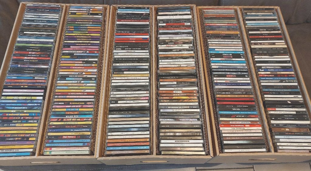 lot de 310 CD en très bon état d'écoute, CD & DVD, Enlèvement, Utilisé, Album