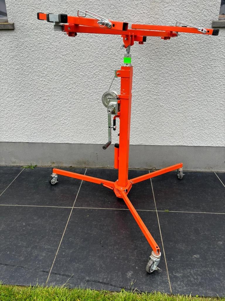 Te huur platenlift  met kantelfunctie, Doe-het-zelf en Bouw, Ophalen, Gebruikt