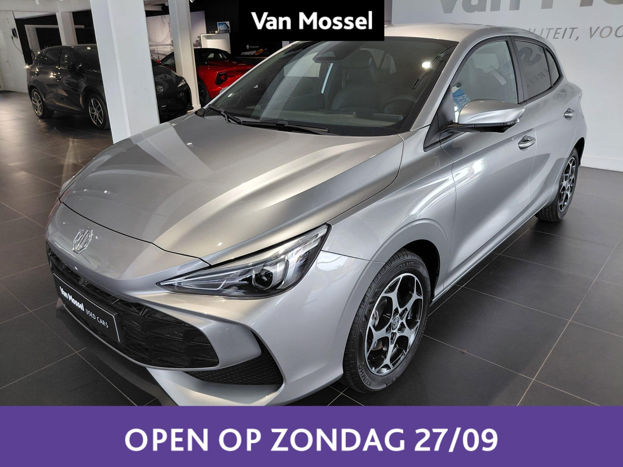 MG 3 1.5 HEV LUXURY (automatique), Argent ou Gris, Achat, 143 kW, Entreprise
