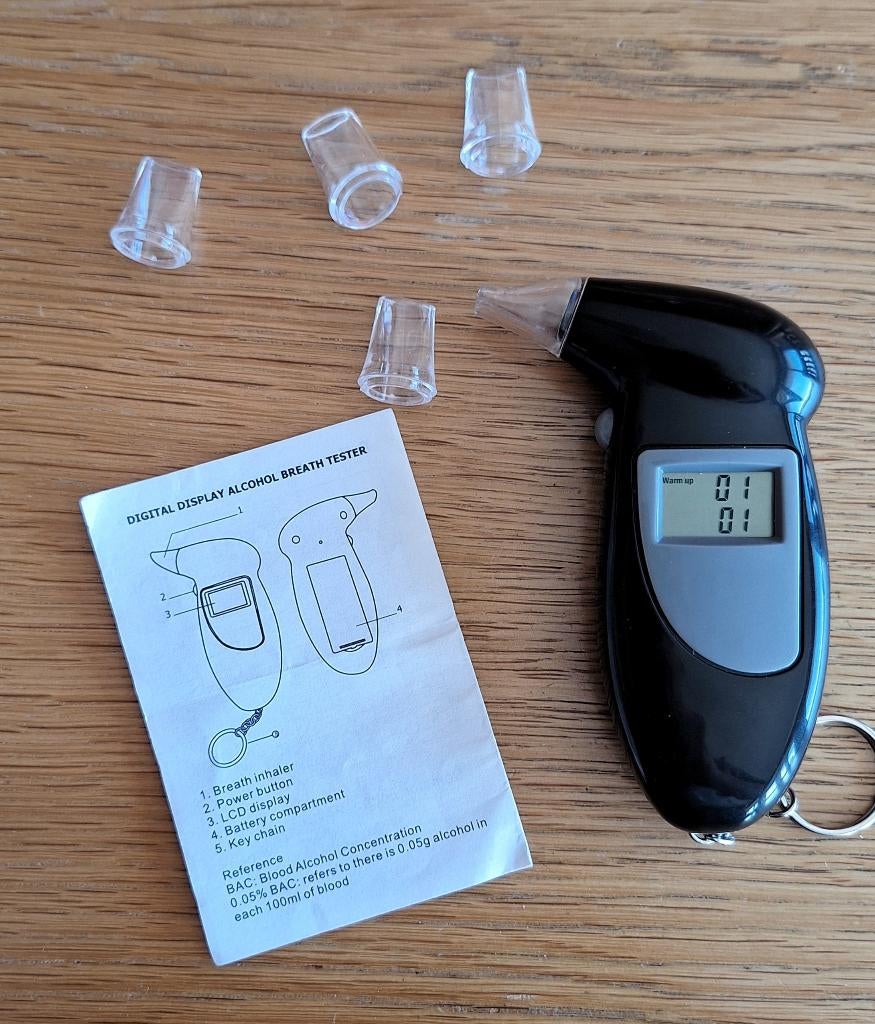 Nieuwe adem - alcoholtester, Ophalen, Nieuw