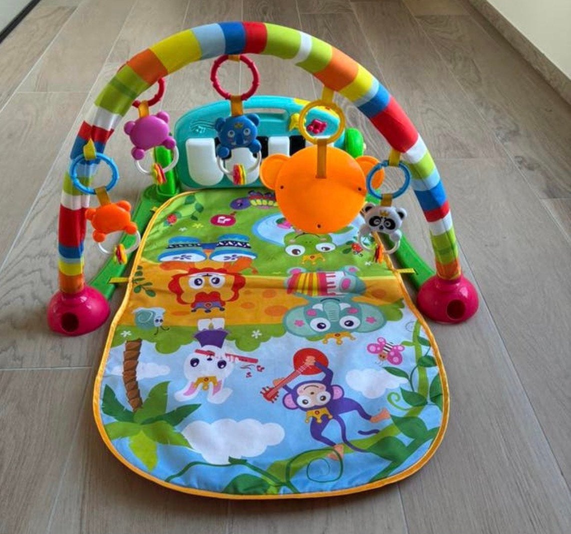 Speelmat met muziek en piano, Kinderen en Baby's, Ophalen, Zo goed als nieuw