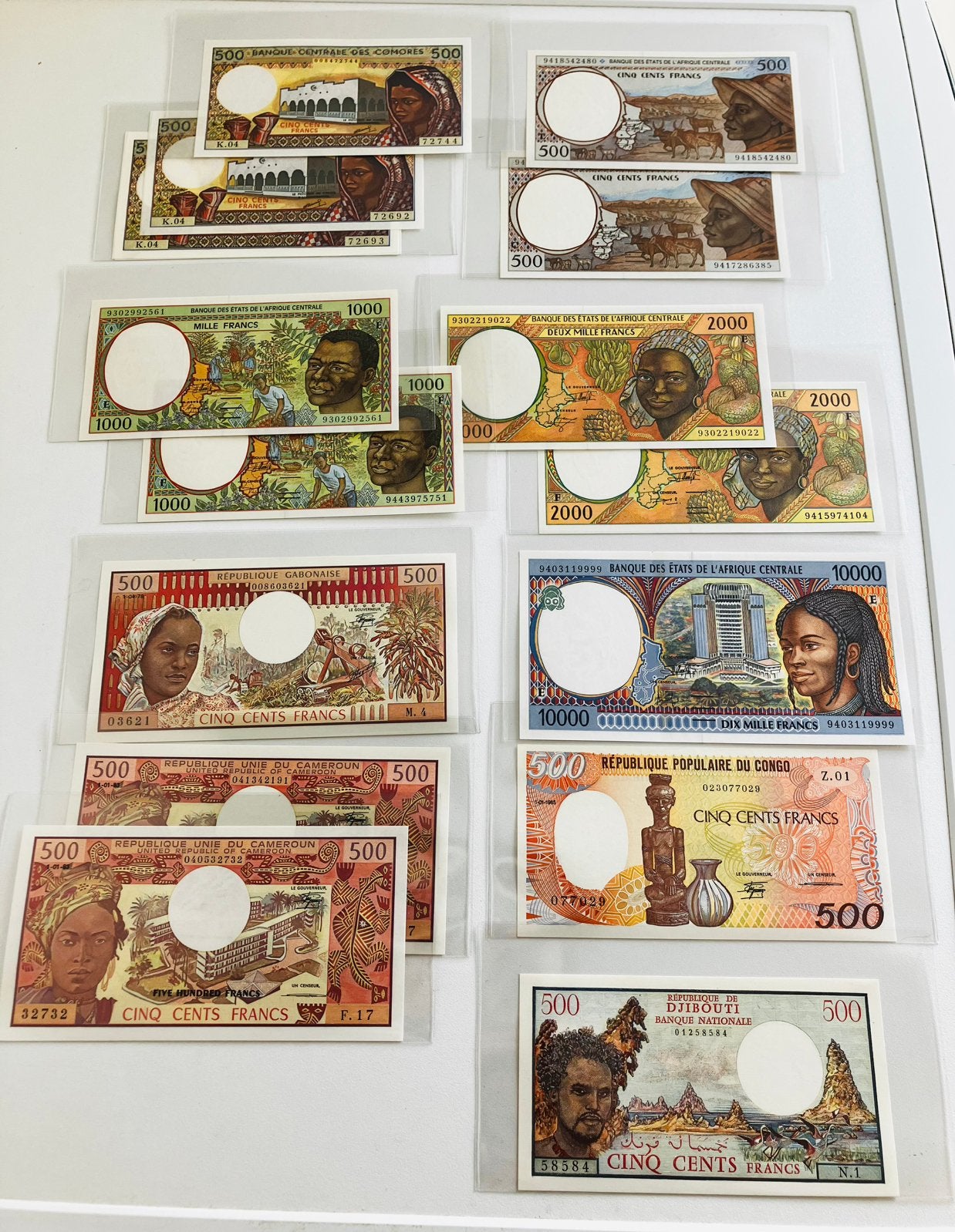 Verzameling Afikaanse biljetten - Top collectie !!!, Postzegels en Munten, Bankbiljetten | Afrika, Setje, Ophalen of Verzenden