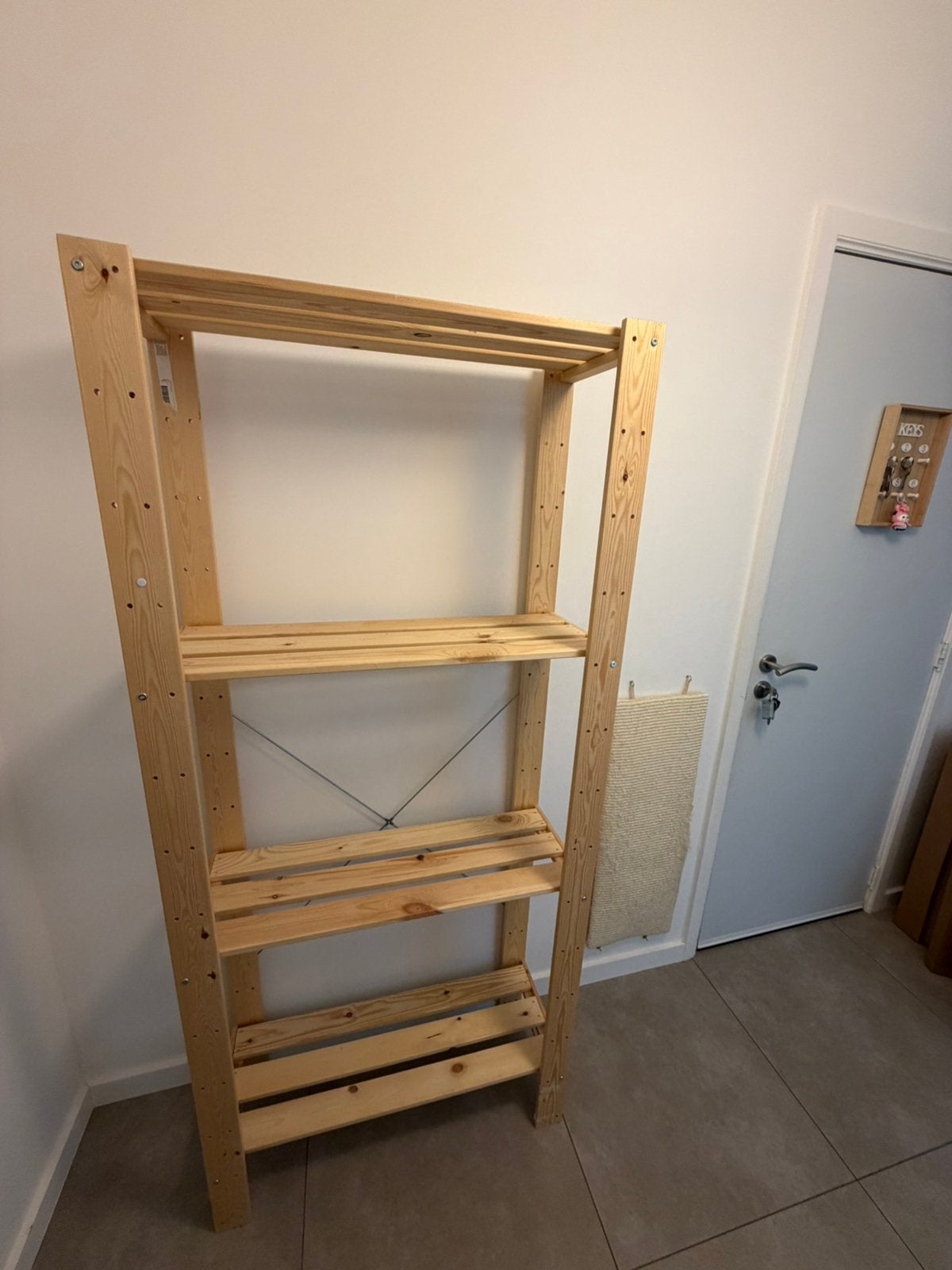 Etagère en bois Ikea, Enlèvement, Utilisé