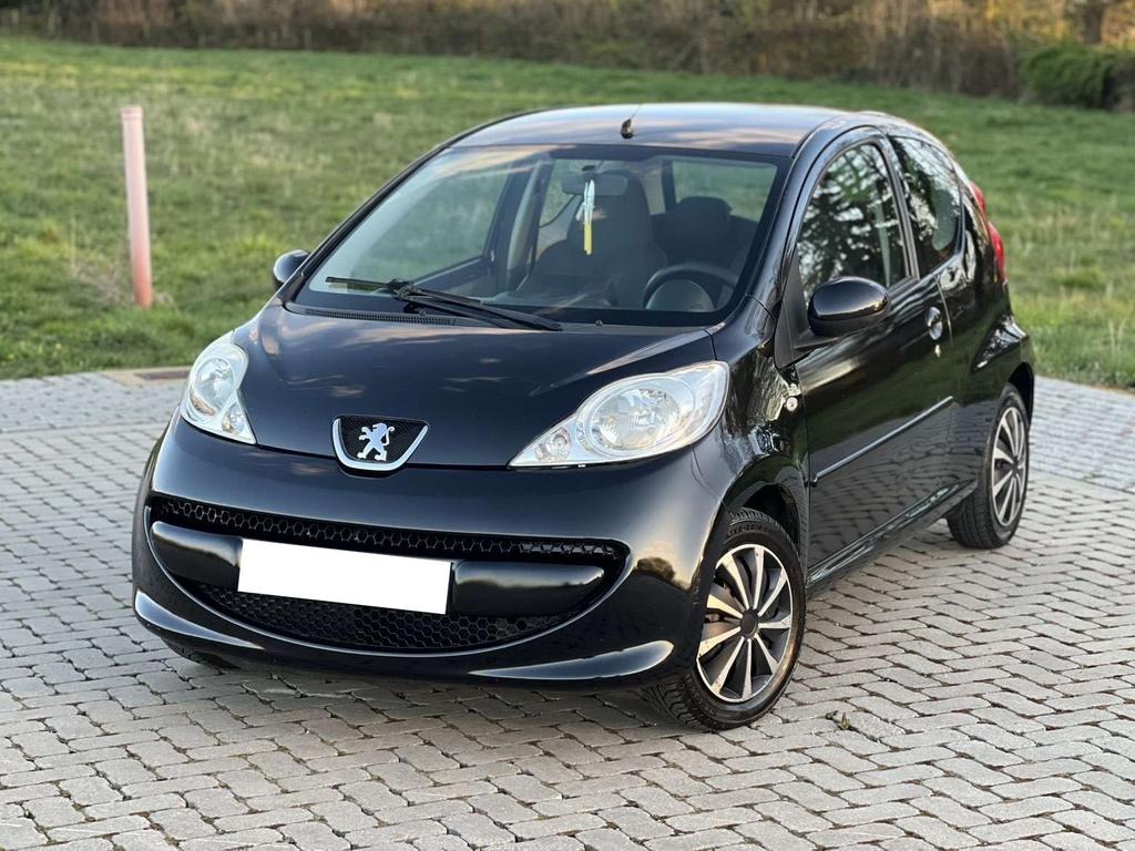 Peugeot 107 1.0i Benzine Automatik, Auto's, Overige bekleding, Zwart, Particulier, Voorwielaandrijving