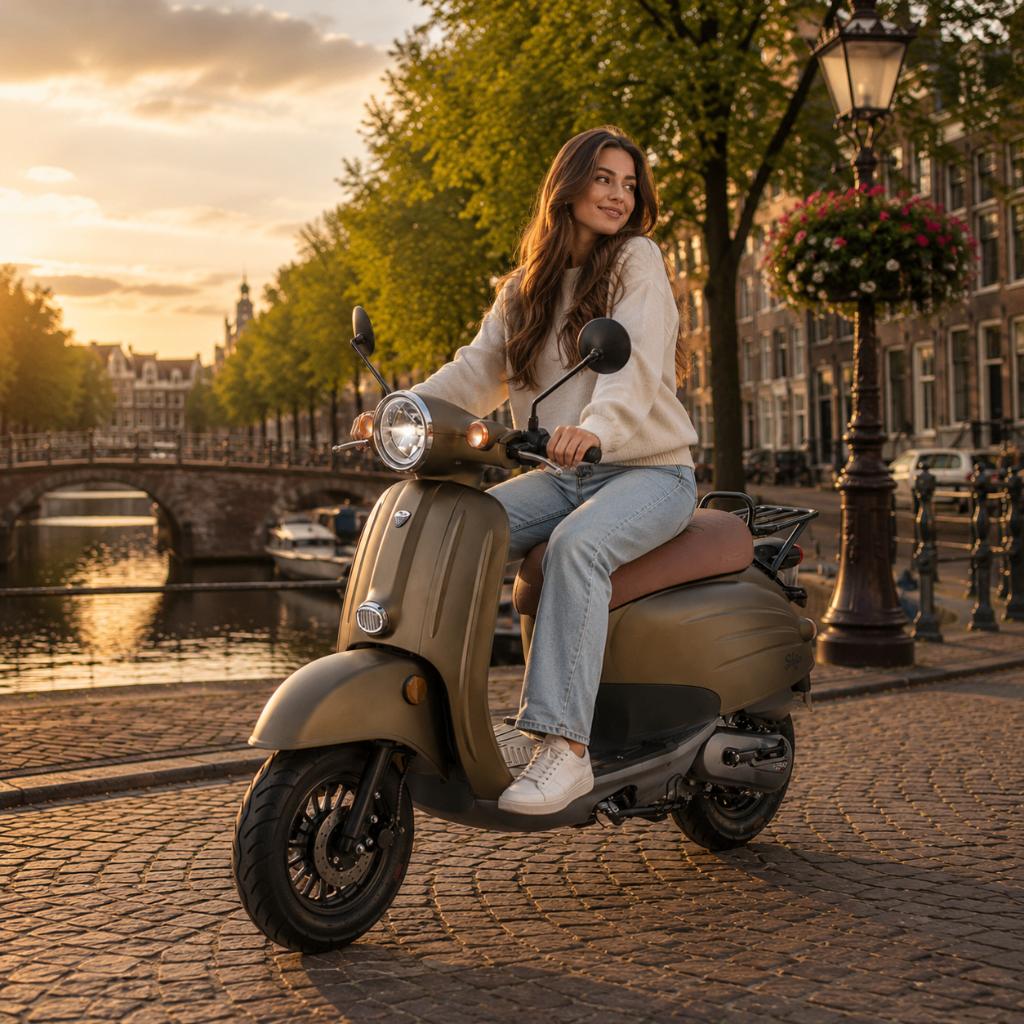 Neco Mojito 50cc NEW KL A MATT GOLD, Ophalen, Nieuw, Klasse A (25 km/u), 49 cc