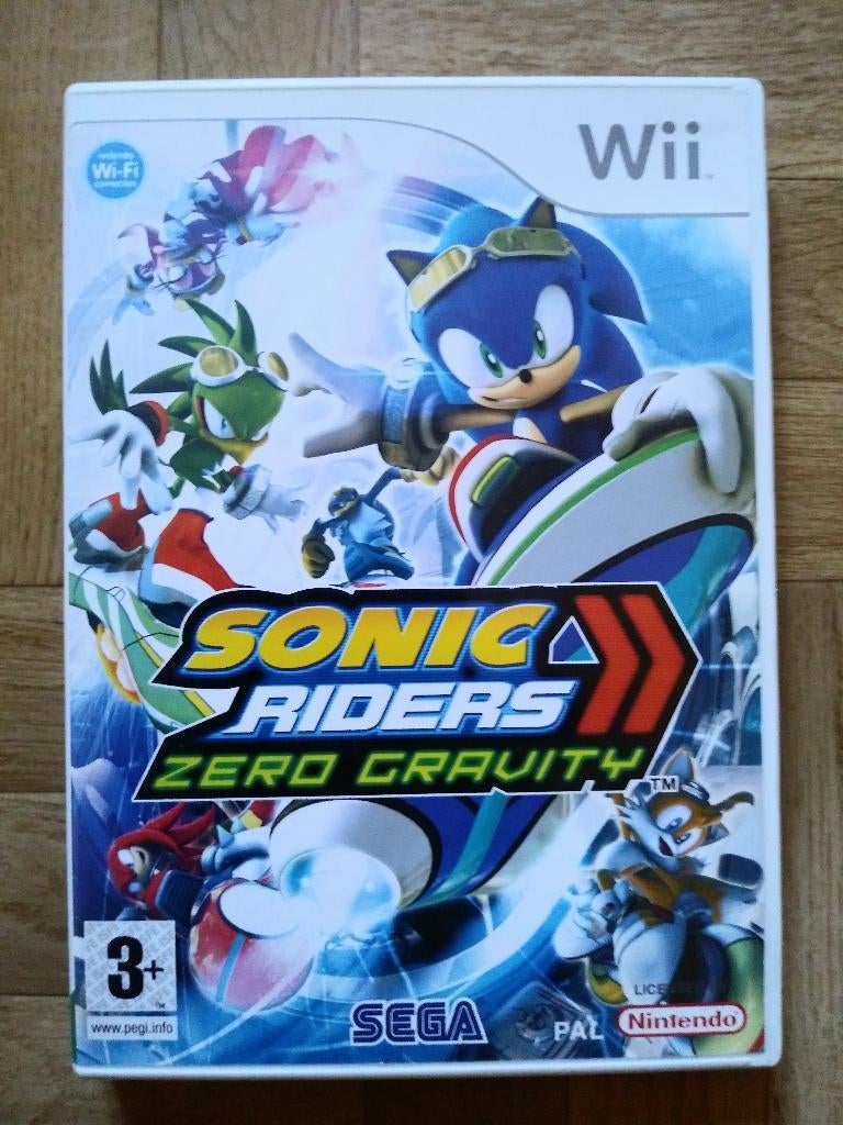 Sonic Riders Zero Gravity voor Wii of Wii U, Racen en Vliegen, Ophalen of Verzenden, Zo goed als nieuw, 3 spelers of meer