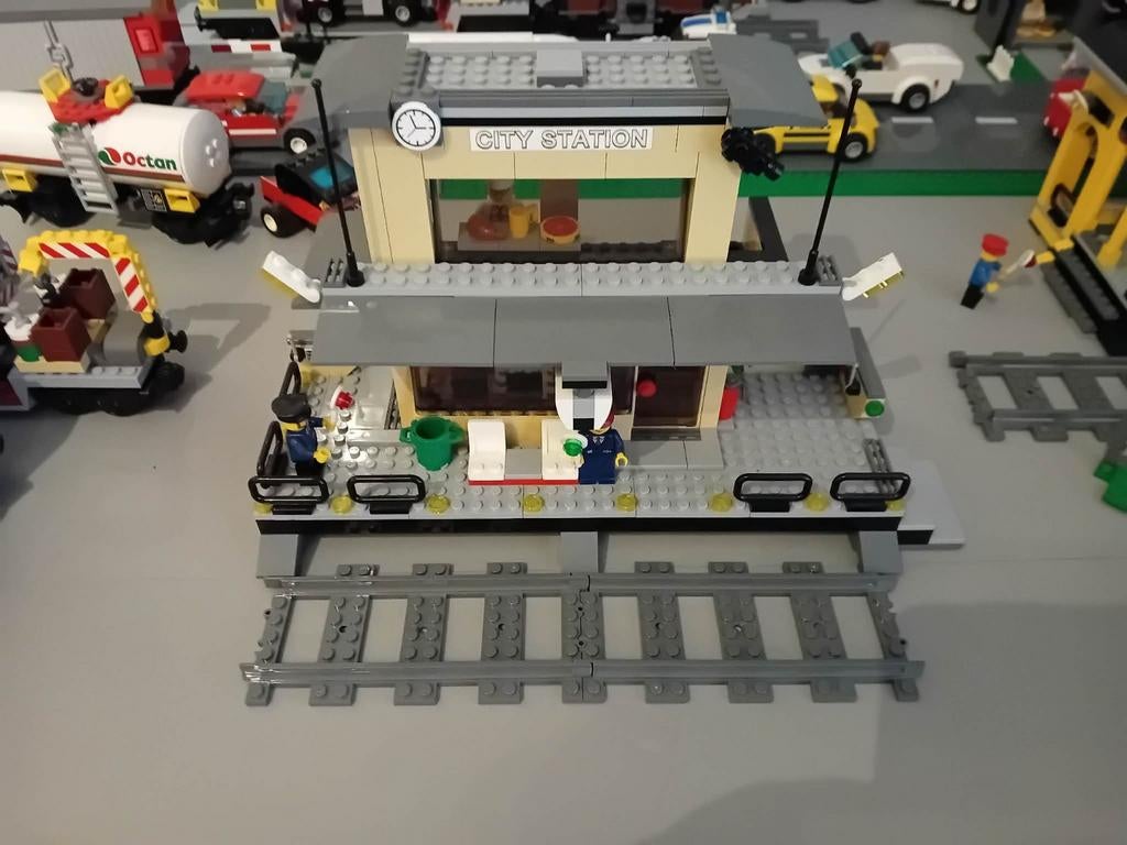 Lego treinstation, Kinderen en Baby's, Speelgoed | Duplo en Lego, Ophalen, Lego